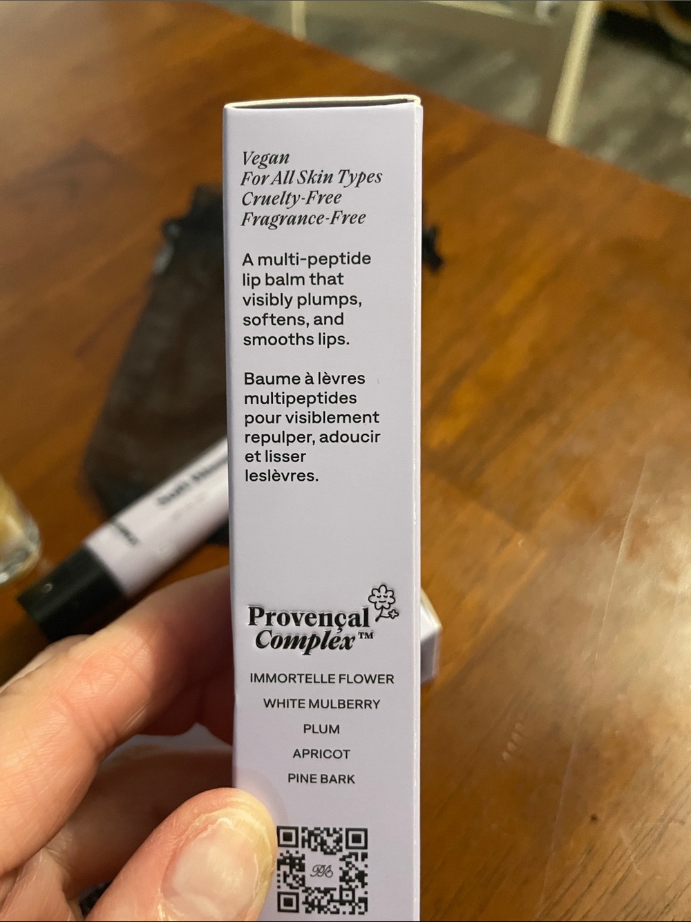 Provence Tinted Glacé Hydrating Lip Oil & Soft Bisous Plumping Lip Balm - Picture 9 of 11